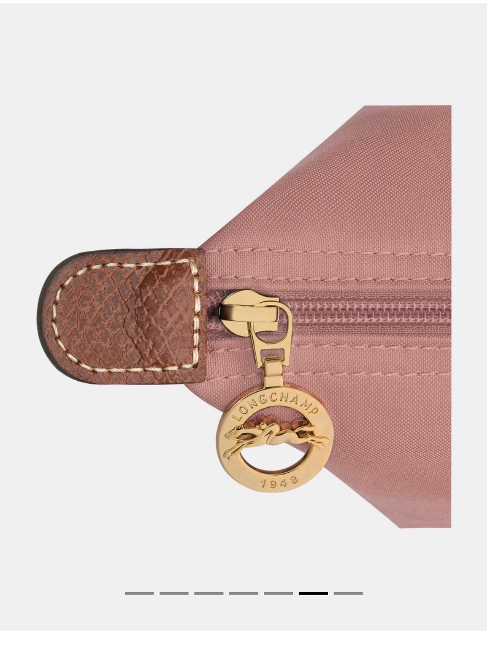 Longchamp Le Pliage Small Tote in Pink Tea - Picture 6 of 8